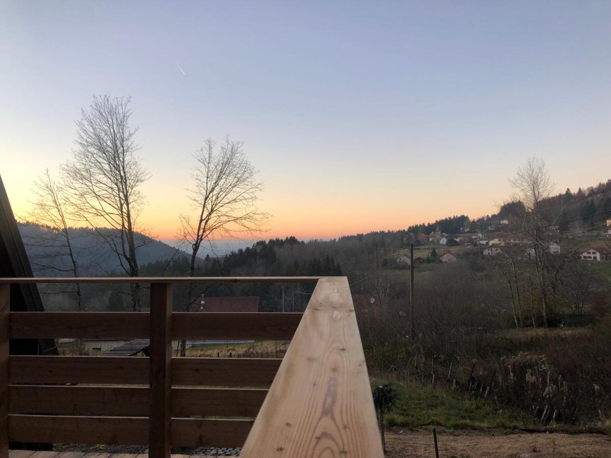 Chalet Du Fayard - Jacuzzi Avec Vue Et Detente En Pleine Nature Belfahy Exteriér fotografie
